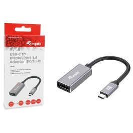 Equip Adaptador USB-C Macho a DisplayPort 1.4 Hembra 8K/30Hz