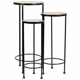 Soporte para Maceta Alexandra House Living Negro Hierro Azulejo 30 x 68 x 30 cm 3 Piezas Precio: 79.49999959. SKU: B14FLZ8JTB