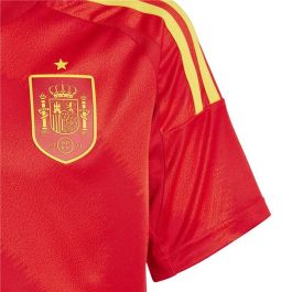 Camiseta de Fútbol de Manga Corta para Niños Adidas IP9351 Rojo (7-8 Años)
