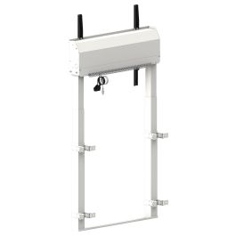 iiyama MD-WLIFT2031-W1 Soporte de suelo eléctrico para TV 55-105" (hasta 120kg), ajuste de altura eléctrico 85-180 cm, color blanco