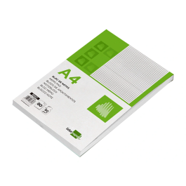 Liderpapel Bloc de Notas A4 Cuadro 4mm 80 Hojas 60g/m2