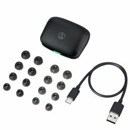 Auriculares in Ear Bluetooth Audio-Technica Iberia ATH-TWX7BK Negro Auriculares in Ear Bluetooth Audio-Technica Iberia ATH-TWX7BK Negro