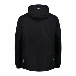 Chaqueta Deportiva para Hombre Campagnolo Fix Hood Negro