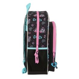 SAFTA Mochila Monster High 38cm adaptable a carro, ergonómicas y acolchadas para infantil