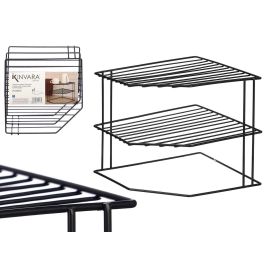 Kinvara Estanteria Esquinera 2 Baldas Negra 22.5 x 19.7 x 22.5 cm Precio: 48.9687. SKU: B16PF8FRTJ