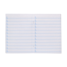 Liderpapel Pautaguia Libreta Cuadriculada Pautada 4 mm, 32 Hojas, Tapa Blanda, A5, 70 g