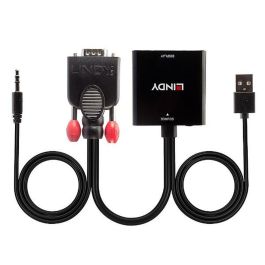 Adaptador VGA a HDMI con Audio LINDY 38284 Negro Precio: 25.4999998. SKU: B1J74T6KLQ