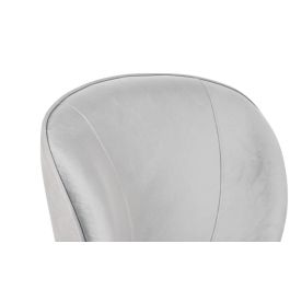 DKD Home Decor Butaca Gris Negro 66 x 76 x 59 cm Poliester y Madera