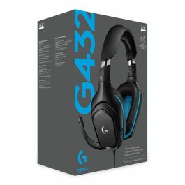 Auriculares con Micrófono Gaming Logitech 981-000770 Azul Negro
