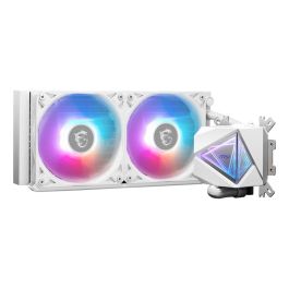 MSI MAG CORELIQUID I240 WHITE Sistema de Refrigeración Líquida para CPU, Intel/AMD, Radiador 240mm, ARGB, 20dBA, Blanco - 306-7ZW7A21-C24
