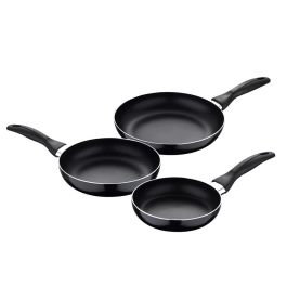 San Ignacio Set 3 Sartenes Aluminio Prensado Navy Black Ø16 / Ø20 / Ø24 cm Apto Inducción Precio: 21.99000034. SKU: S7913061