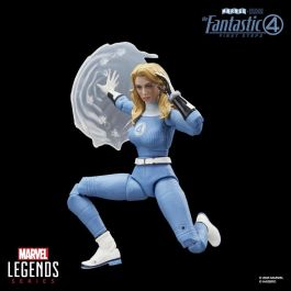 HASBRO Figura Mujer Invisible Los 4 Fantásticos Marvel 15cm Articulada con Accesorios y Escudo