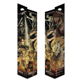 ERIK Alfombrilla Gaming Attack on Titan, 80x35cm, Superficie Textil Impermeable, Base Antideslizante