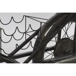 DKD Home Decor Botellero metal Loft Negro Natural 155 x 96.5 x 56.5 cm