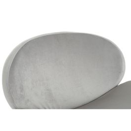Silla Chic DKD Home Decor Gris Claro Dorado 58 x 73 x 62 cm Silla Chic DKD Home Decor Gris Claro Dorado 58 x 73 x 62 cm