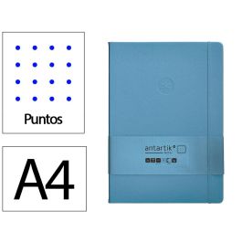 Cuaderno Con Gomilla Antartik Notes Tapa Dura A4 Hojas Puntos Azul Claro 100 Hojas 80 gr Fsc Precio: 10.89. SKU: B192QDQRBL