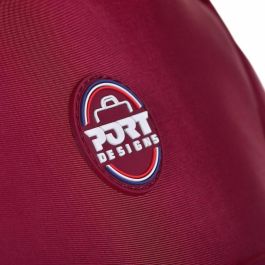 Port Designs POR3567041404244 Mochila para PC Portátil 15.6/16 pulgadas, Modelo TORINO II, Color Rojo, Moderna y Cómoda