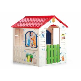 Casa country cottage con jueco para mascotas y puerta efecto madera 84x103x104 cm Precio: 100.58999951. SKU: B1BCBRLTQ8