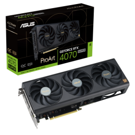 ASUS ProArt -RTX4070S-O12G NVIDIA GeForce RTX 4070 SUPER 12 GB GDDR6X