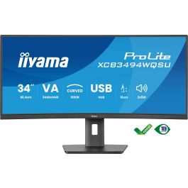 Monitor Iiyama XCB3494WQSU-B1 34" UltraWide Quad HD Precio: 343.50000058. SKU: B1G8KVVFK5