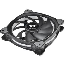 Thermaltake CL-F056-PL14SW-A Riing Plus 14 Ventilador Radiador LED RGB 140mm Negro (3 Unidades) - Carcasa Ordenador