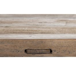 Mesa Comedor Natural-Negro 220 X 90 X 76 cm