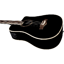 EKO Bajo Acústico Dreadnought Cutaway Electro Negro