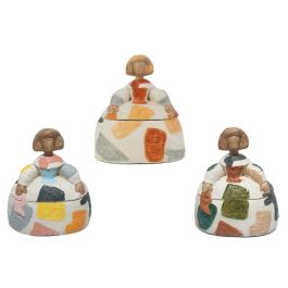 DKD Home Decor Figura Joyero de Resina Moderno Multicolor 10.5 x 19 x 17.5 cm (3 Unidades) Precio: 34.50000037. SKU: B1J863JF3Q