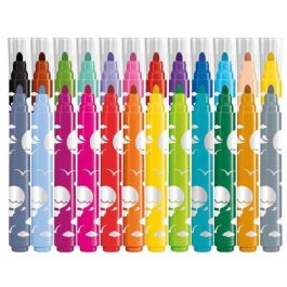 Maped Rotuladores Color'Peps Early Age Jumbo, caja de 24 colores, tinta ultralavable, punta gruesa bloqueada 5.9mm, para niños desde 1 año Precio: 13.59000005. SKU: B16V82SHTD