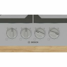 Bosch PCP6A5I90 Placa de Gas, Serie 6, 4 Fuegos, Acero Inoxidable, 52 x 58.2 x 4.5 cm Bosch PCP6A5I90 Placa de Gas, Serie 6, 4 Fuegos, Acero Inoxidable, 52 x 58.2 x 4.5 cm