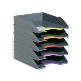 Bandeja Sobremesa Durable Varicolor Pack De 5