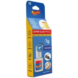 Supertite A2416 Adhesivo instantáneo con pincel 7 g para bricolaje e industria, unión de múltiples materiales Precio: 2.59000016. SKU: S7919573