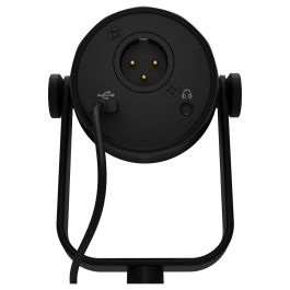 Genesis Gaming RADIUM 750D Micrófono para PC con Conector USB/XLR, Cardioide, 24-bit / 96 kHz, Negro