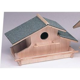 Nayeco Nido Tipi Redondo para Periquitos, Refugio Resistente y Seguro para Aves Silvestres, Apto para Uso en Exteriores