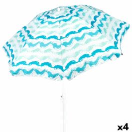 Sombrilla de playa Aktive Plateado 200 x 200 x 200 cm (4 Unidades) Precio: 66.68999942. SKU: B1EW86P8QL