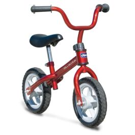 Chicco Bicicleta sin pedales Bullet roja 10 pulgadas perfecta para adquirir el equilibrio