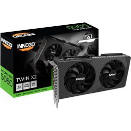 Inno3D Tarjeta Gráfica GeForce RTX 5060 Twin X2 8GB GDDR7 NVIDIA Arquitectura RTX PCIe 5.0 para Gaming