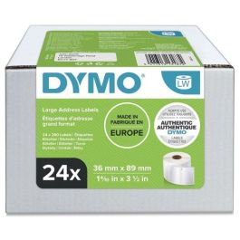 DYMO Etiqueta LW Multipack Etiquetas dirección 36x89mm - VALUE PACK (24 rollos) Precio: 215.50000054. SKU: BIXS0722390
