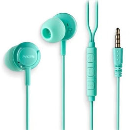 NGS Auriculares CROSS DRIFT con Micrófono Jack 3.5 mm Verdes CROSSDRIFTMINT Precio: 7.69000012. SKU: B1BFJQCVCH