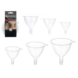 Set 3 Embudos Transparentes Kinvara - 11x15x11 cm, PP (24 Unidades) Precio: 16.89000038. SKU: B1GVPVZAQY