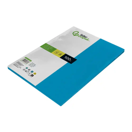 Liderpapel Papel Color A4 80gr Azul Turquesa Paquete de 100 Hojas