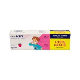 Kin FLUORKIN INFANTIL Pasta Dentífrica Niños +12 Meses, Prevención de Caries con Flúor (1000 ppm) y Xilitol, Sabor Fresa 100ml Precio: 5.59000035. SKU: B1D7PR9A9V