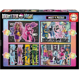 Educa Rompecabezas Progresivos Monster High Multi 4 (50-80-100-150 piezas) Precio: 25.90000039. SKU: B1D64LRXBP