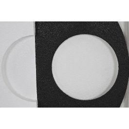 Cuadro Moderno DKD Home Decor Blanco Negro 6.5 x 60 x 60 cm (2 Unidades) Cuadro Moderno DKD Home Decor Blanco Negro 6.5 x 60 x 60 cm (2 Unidades)