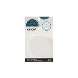 Posavasos Personalizable para Plotter de corte Cricut Ceramic Blanco (4 Unidades)