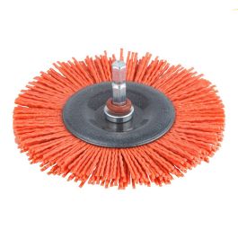 Wolfcraft Cepillo Disco Nylon Ø100x10mm Vástago Hexagonal 1/4" Profesional / Doméstico Rojo Precio: 7.49999987. SKU: S7909608