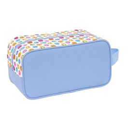 Zapatillero de Viaje Smiley Joyful Multicolor Azul claro 29 x 15 x 14 cm