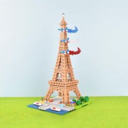 Nanoblock - Bandai - NB057 - Torre Eiffel - 500 piezas - Hazlo tú mismo - A partir de 8 años Nanoblock - Bandai - NB057 - Torre Eiffel - 500 piezas - Hazlo tú mismo - A partir de 8 años