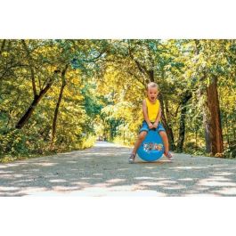 Pat Patrouille Pelota de salto hinchable 45 cm para niños +3 años, con bomba incluida. Resistente, segura, desarrolla habilidades motoras hasta 50 kg