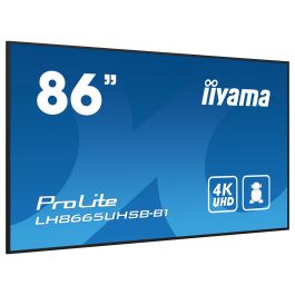iiyama LH8665UHSB-B1 Pantalla Profesional 86 Pulgadas 4K UHD IPS 24/7 Wifi